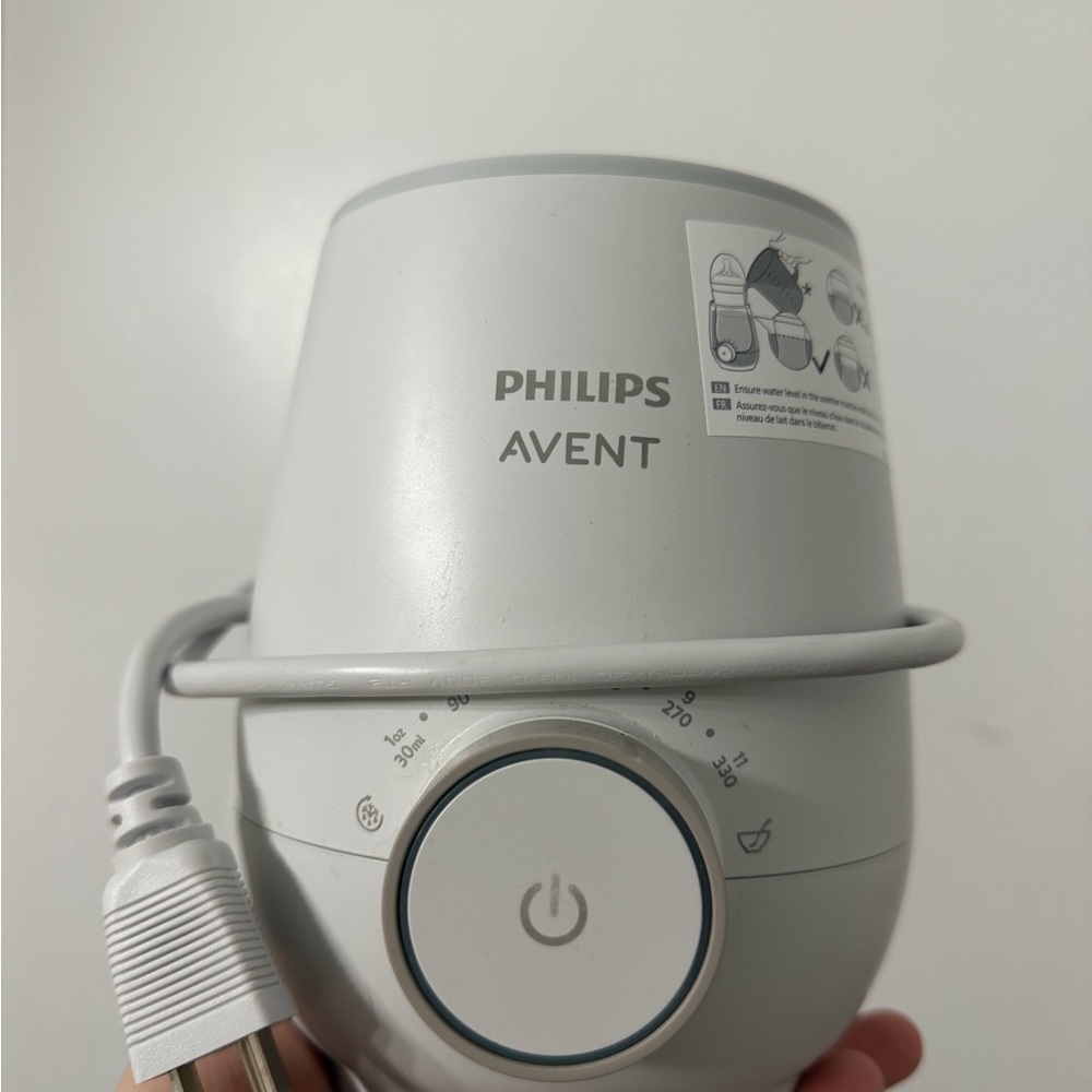 Philips Avent White Bottle Warmer